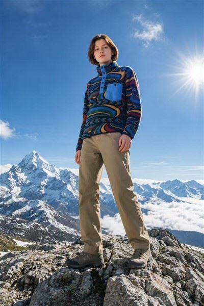 Retro Wave Aztec Snap-T Fleece Pullover price