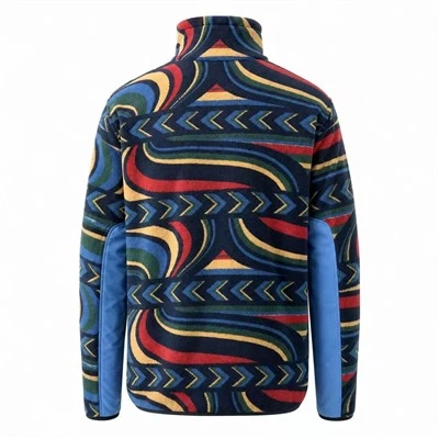 Retro Wave Aztec Snap-T Fleece Pullover suppliers