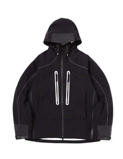 Sab nraum zoov Waterproof Reflective Sports Jacket