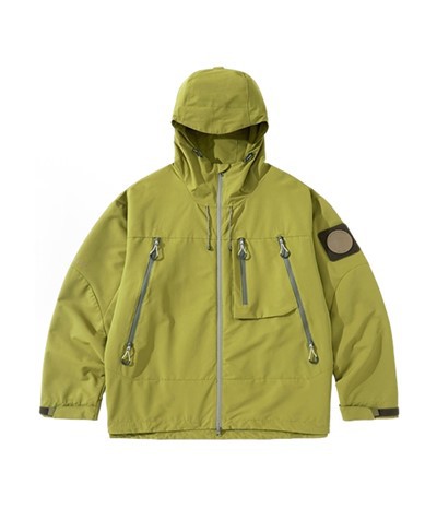 3-Proof Sab nraum zoov Hiking Hard Plhaub Windproof Jacket