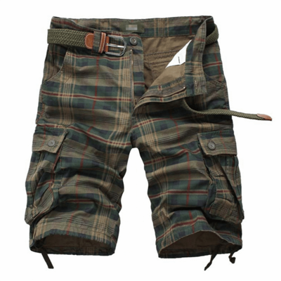 Mens Paj Rwb Plaid Shorts